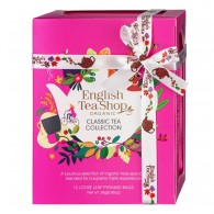 English Tea Shop Organic - Zestaw herbatek Piramidki Różowe (12x2) BIO 24g