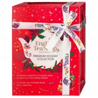 English Tea Shop - Zestaw herbat świątecznych piramidki Holiday RED (12x2) BIO 24g