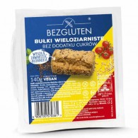 Bezgluten - Bułki wieloziarniste bez dodatku cukrów 140g (krótki termin)