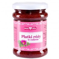 Polska Róża - Płatki róży w cukrze 320g
