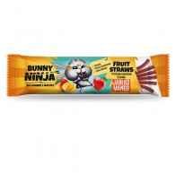 Bunny Ninja - Fruit Straws przekąska owocowa o smaku jabłko-mango 16g