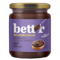 Bett’r - Krem orzechy laskowe & kakao bez dodatku cukru BIO 250g