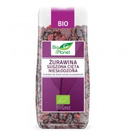 Bio Planet - Żurawina suszona cięta niesłodzona BIO 100g