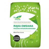 Bio Planet - Mąka owsiana prażona wysokobłonnikowa BIO 800g