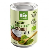Bio Naturalis - Coconut milk napój kokosowy green curry BIO 400ml