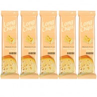 Long Chips - 5x Chipsy ziemniaczane o smaku sera 75g