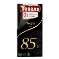 Torras - Czekolada gorzka 85% kakao bez dodatku cukru 75g