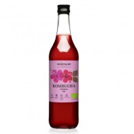 Delikatna - Kombucha z hibiskusem bezglutenowa BIO 500ml