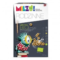 Milzu - Płatki żytnio-owsiane kółeczka miodowe BIO Umysł 400g