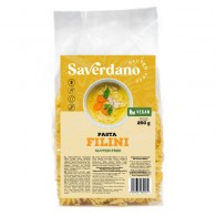 Sano Gluten Free - Pasta filini nitka cięta gluten-free Saverdano 250g