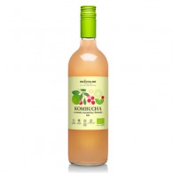 Delikatna - Kombucha o smaku żurawiny i limonki BIO 750ml