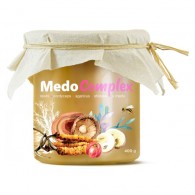 MycoMedica - MedoComplex Miód + Agaricus + Cordyceps + Reishi + Shiitake 400g