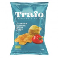 Trafo - Chipsy ziemniaczane karbowane paprykowe BIO 125g