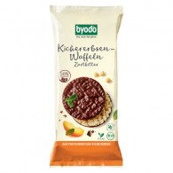 Byodo - Wafle z ciecierzycy z ciemną czekoladą bezglutenowe BIO 65g