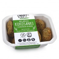 Zdrowa Micha - Kokosanki z siemieniem lnianym bezglutenowe 160g