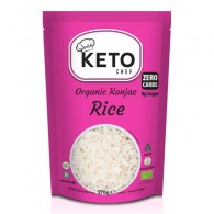 Makaron (konjac) typu noodle w kształcie ryżu bezglutenowy BIO 270g (200g)