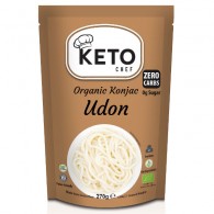 Keto Chef - Makaron (konjac) typu noodle udon bezglutenowy BIO 270g (200g)