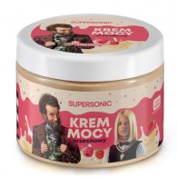 Supersonic - Krem orzechowy o smaku białej czekolady z malinami 250g