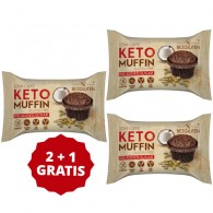 Bezgluten - 2+1 gratis - Low-Carb KETO Muffin 55g