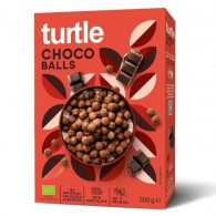 Turtle - Kulki zbożowe czekoladowe BIO 300g
