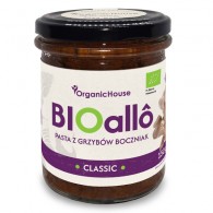 Organichouse - Bioallo classic - pasta z grzybów boczniak BIO 180 g