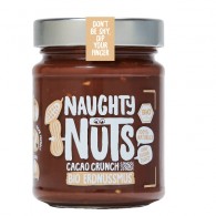Naughty Nuts - Krem z orzeszków ziemnych z kakao crunchy BIO 250g