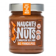 Naughty Nuts - Krem z migdałami i orzechami nerkowca z cynamonem BIO 250g