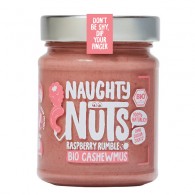 Naughty Nuts - Krem z orzechów nerkowca z malinami BIO 250g