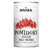 Naura - Pomidory pelati całe bez skórki 400g