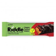 Riddle - Wegański baton z masłem orzechowym i żurawiną w ciemnej czekoladzie 43g