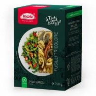 Incola - Makaron bezglutenowy Fusilli tricolore 250g