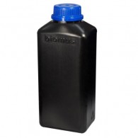 Butelka HDPE czarna prostokątna na chemie 1l