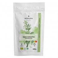 Moncana - Bezglutenowa pudrowa mąka konopna - niskowęlowodanowa ekologiczna 500g