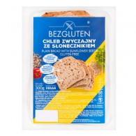 Bezglutenowy chleb zwyczajny ze słonecznikiem 300g (krótki termin