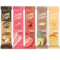 Long Chips - LONG CHIPS Chipsy ziemniaczane różne smaki mix zestaw 5 x 75g