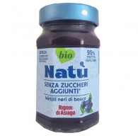 Rigoni Di Asiago - Mus z czarnej jagody bez dodatku cukru BIO 240g