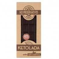 Adaka - Czekolada 60% kakao bez dodatku cukru KETOLADA 100g