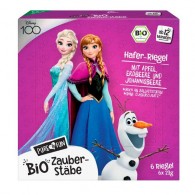 Hejo! - Batoniki owsiane jabłko-truskawka-czarna porzeczka BIO 6x23g Kraina Lodu