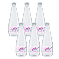6x Woda źródlana Baby Zdrój niegazowana 330ml (szklana butelka)