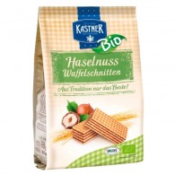 Kastner - Wafelki z kremem z orzechów laskowych BIO 175g