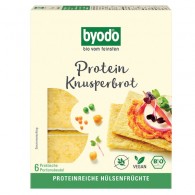Byodo - Pieczywo chrupkie proteinowe ciecierzyca - soczewica - groch bezglutenowe BIO (6x18,34g) 110g