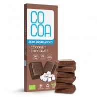 Cocoa - Czekolada kokosowa bez dodatku cukru BIO 40g