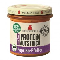 Zwergenwiese - Pasta proteinowa z papryką i pieprzem bezglutenowa BIO 135g
