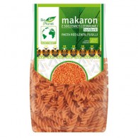Makaron proteinowy z soczewicy czerwonej świderki BIO 250g