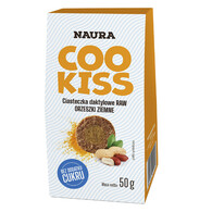 Naura - Ciasteczka daktylowe RAW orzeszki ziemne 50g