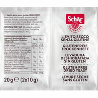 Lievito drożdże suche bezglutenowe 20g