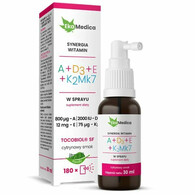 Witamina A+D3+E+K2Mk7 w sprayu 30ml