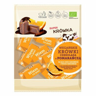 Super Krówka - Krówki wegańskie czekolada z pomarańczą BIO 150 g
