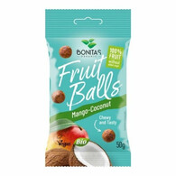 Bonitas - Kulki owocowe z mango i kokosa BIO 50g