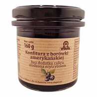 Vitapol - Konfitura z borówki amerykańskiej słodzona erytrytolem bez cukru 160g